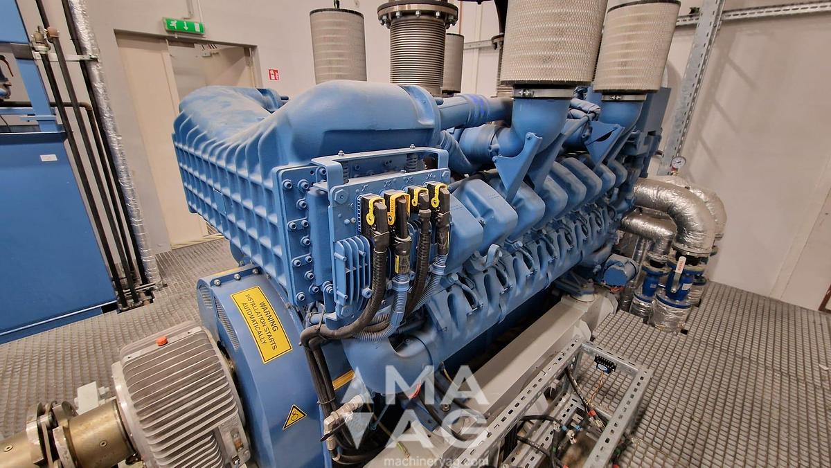Used HITEC 2000 kVA Diesel Generator, year 2011