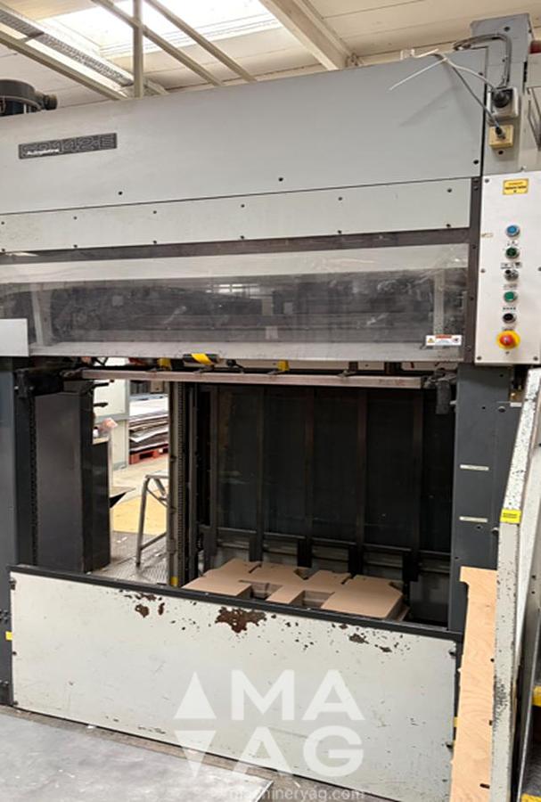 Used 1989 Bobst AUTOPLATINE SP 142-E Automatic Die-Cutting