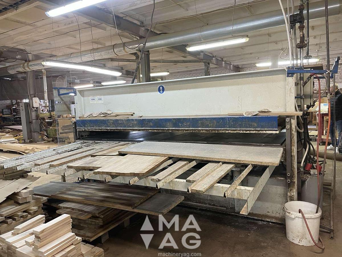 Used Panel gluing press