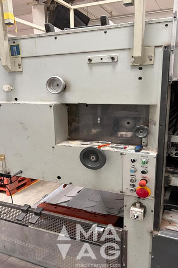 Used 1982 Bobst AUTOPLATINE SP 142-E Automatic Die-Cutting
