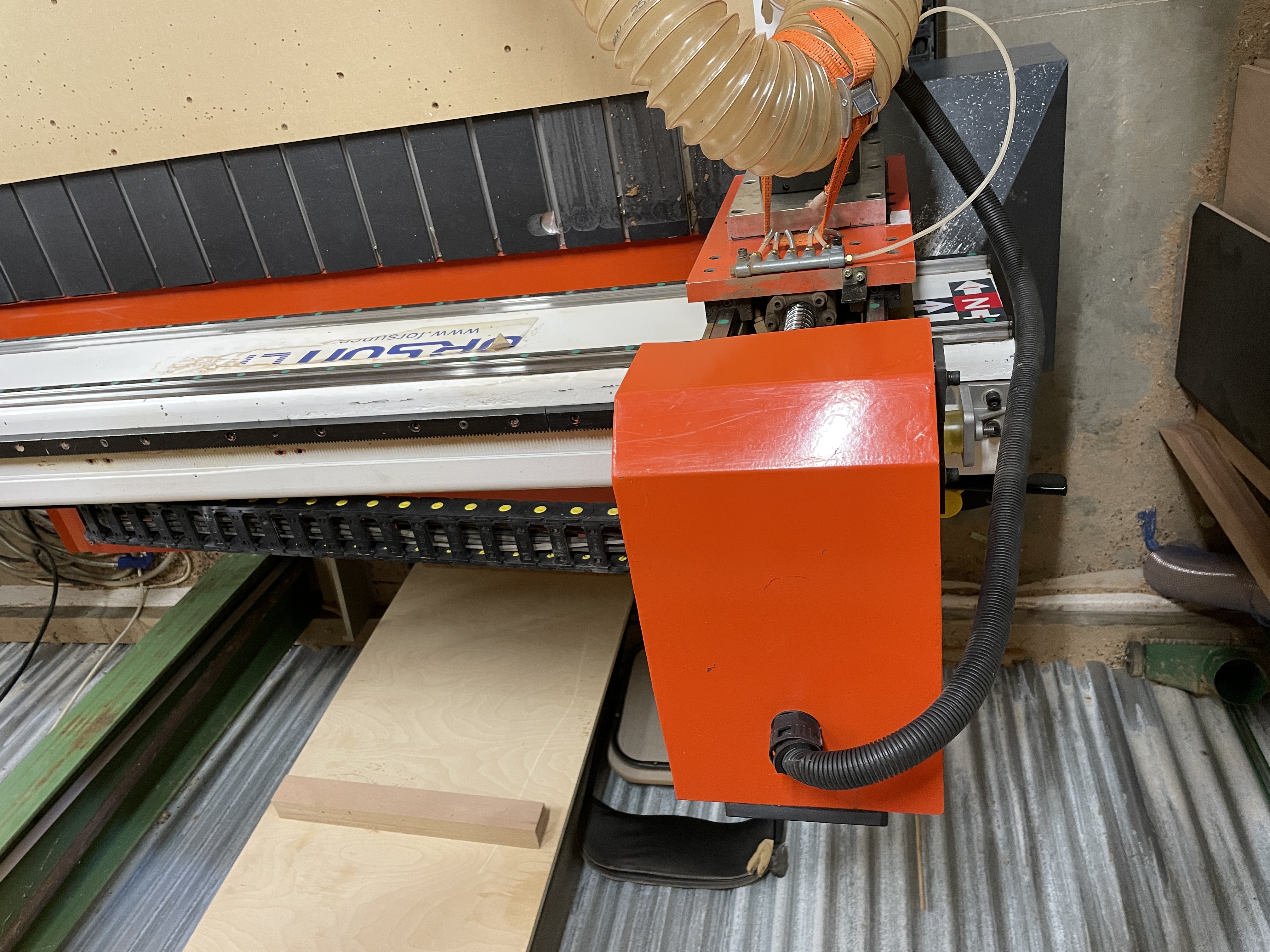 Used 2022 Forsun CNC Machinery FS1530 3-axis CNC Router
