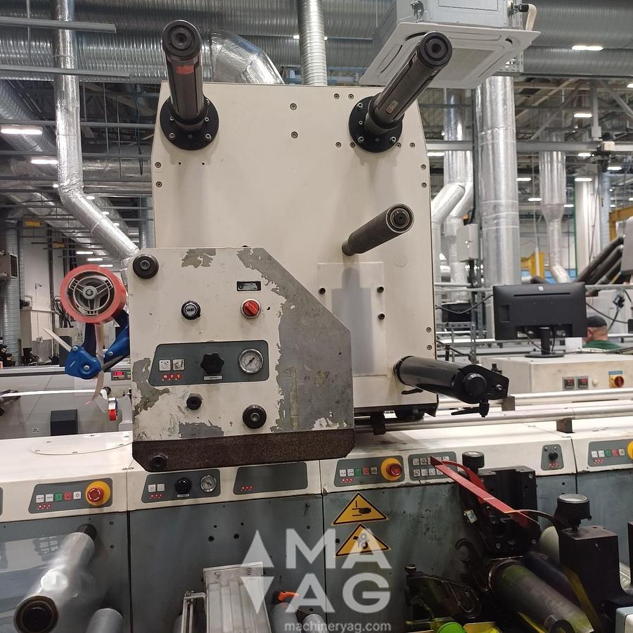 Used MPS EF 330/ 7 color LABELPRESS, 2005