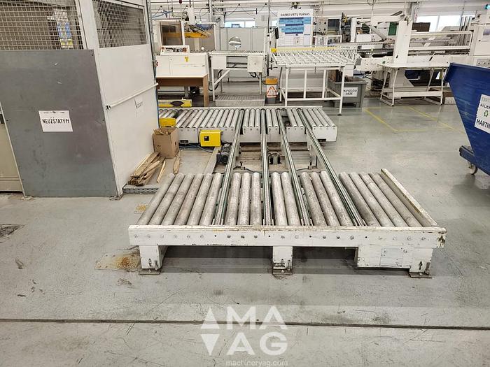 Used Palletizer & Signode bundle strapper 