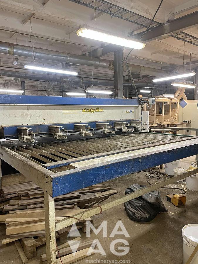 Used Panel gluing press