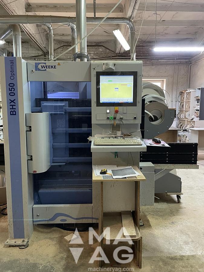 Used 2012 HOMAG BHX050 Throughfeed machining center