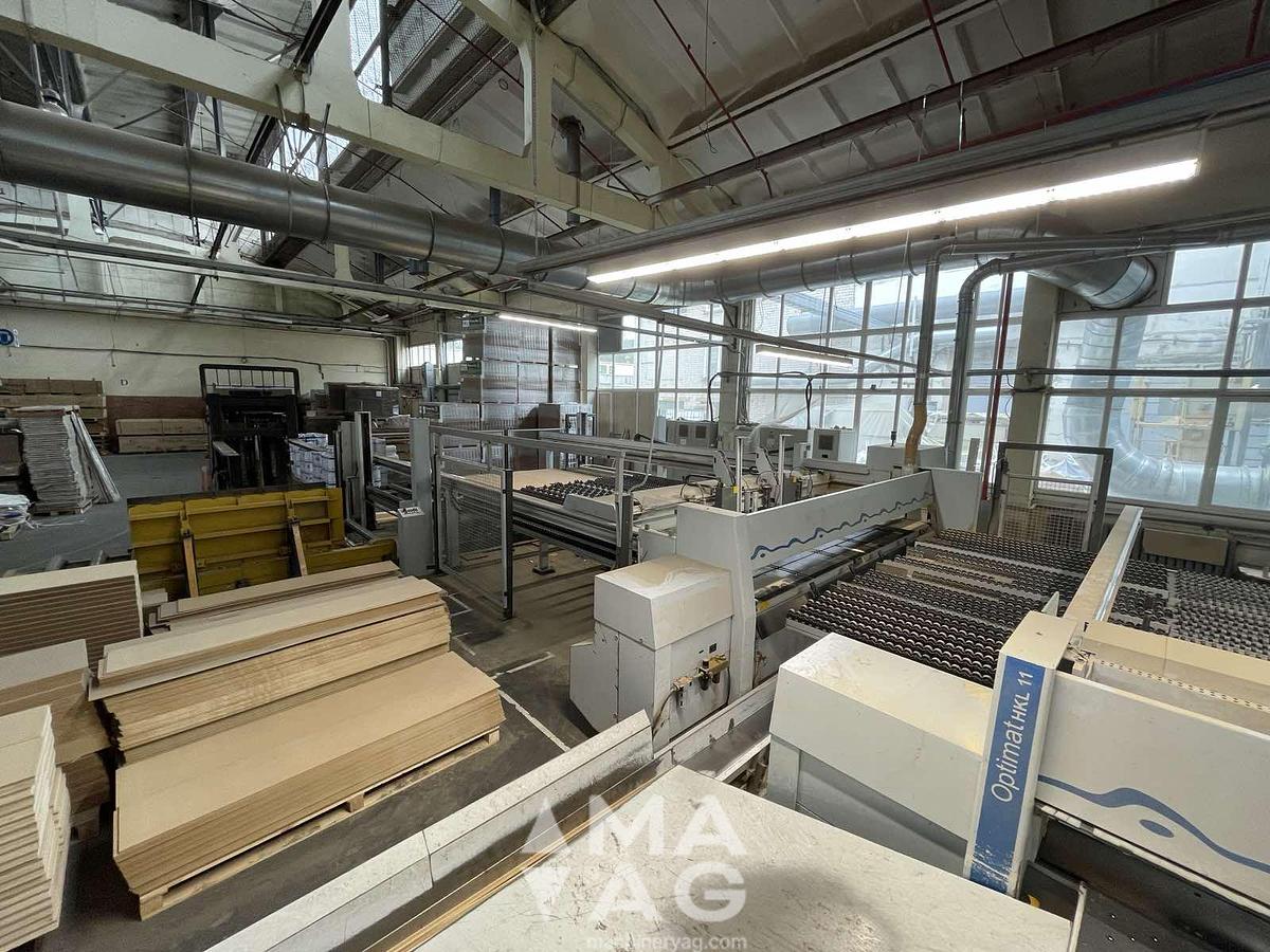 Used 2004 Homag OPT HKL 11/43/22 Panel saw