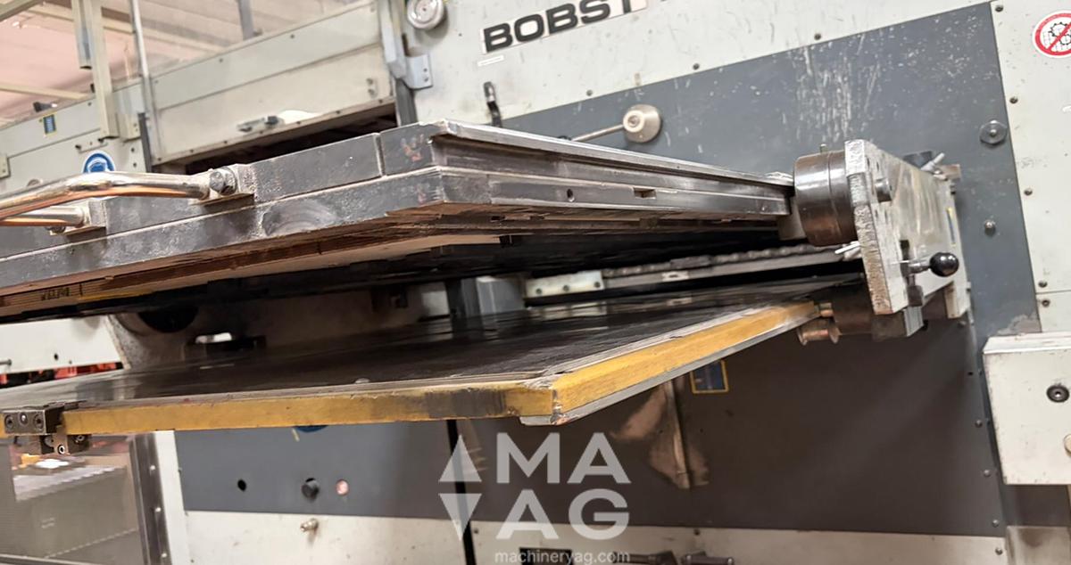 Used 1989 Bobst AUTOPLATINE SP 142-E Automatic Die-Cutting