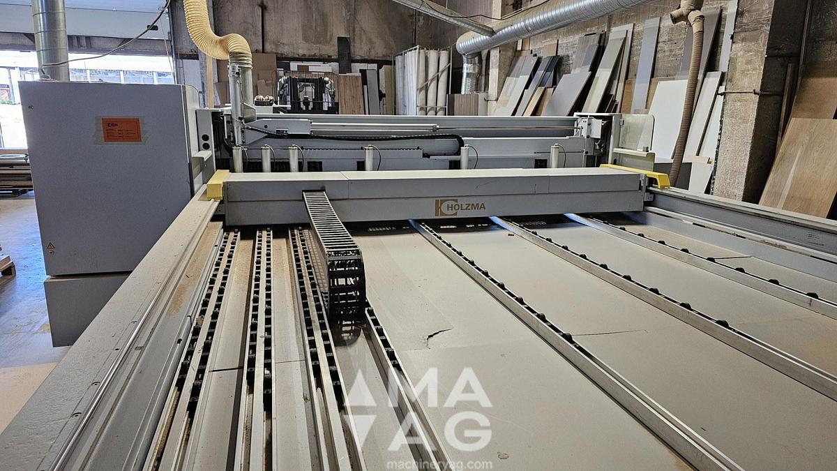 Used HOLZMA OPT HPP 82/31/GE, 2002 Gold Edition Beamsaw