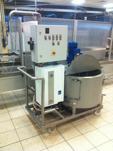 Used Aasted Frozen Cone Chocolate Moulding Line