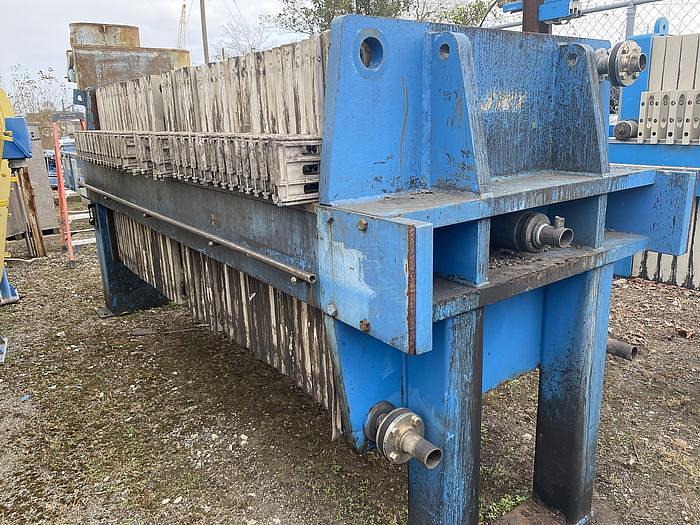 Used 50 CU. FT. JWI FILTER PRESS - 1200 MM (#9917)