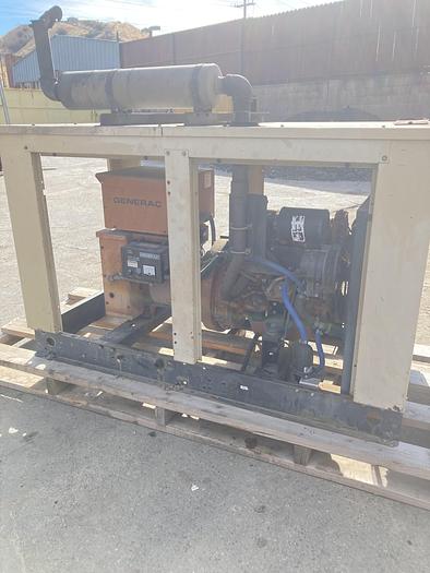 Used 12.5 KW Generac Diesel Generator Set