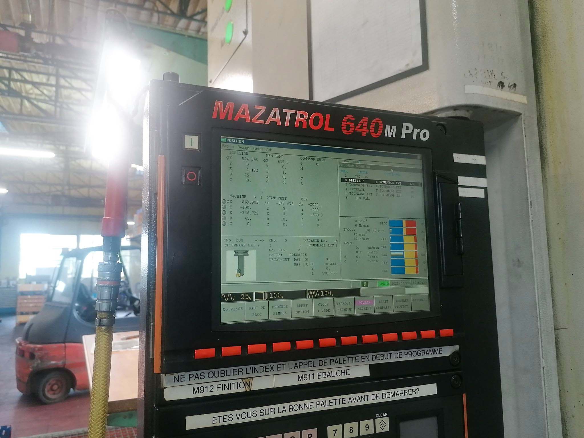 Used Mazak Integrex e-800V - Horizontal Machining Center - 2004