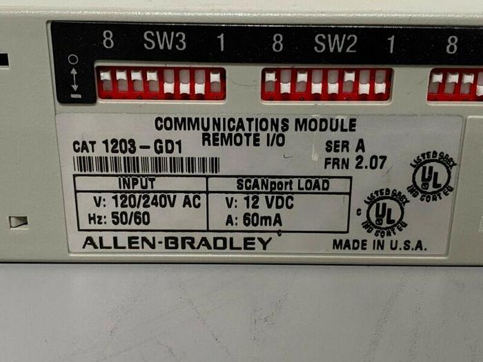 Used Allen-Bradley 1203-GD1 Series A Communication Module