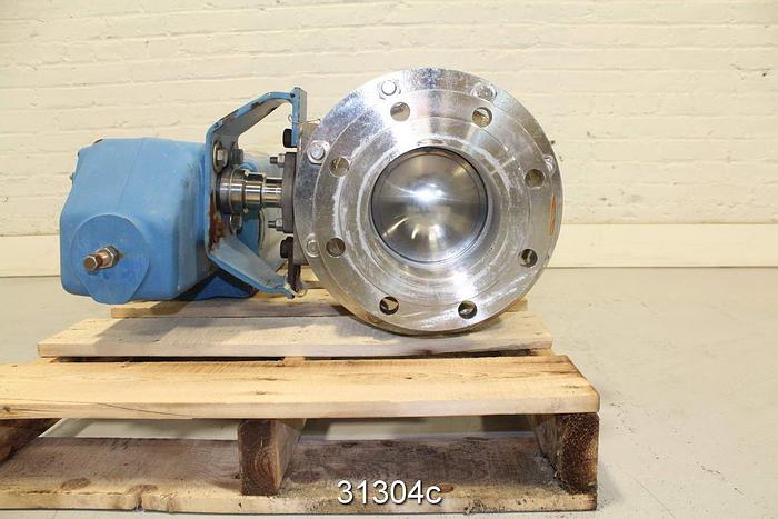 Used Neles Jamesbury MT0600CAGAS6SJKTTBA  6" Control Ball Valve #31304