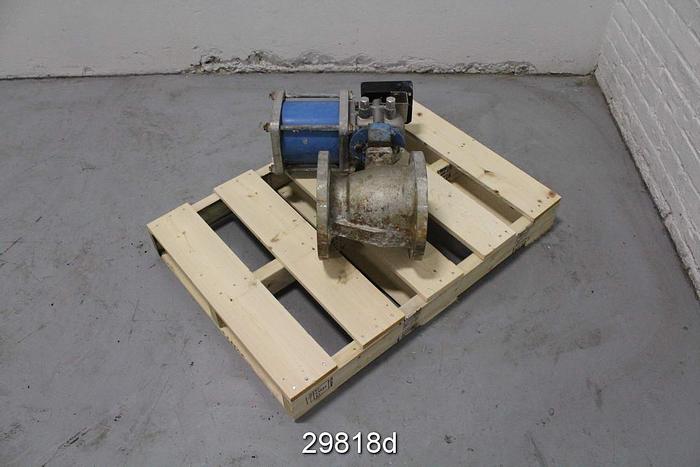 Used Neles Jamesbury ST-400-8 6" Ball Valve #29818