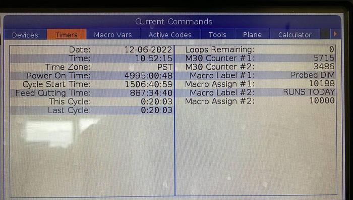 Used 2021 HAAS DT-2 4-Axis 15,000 RPM CNC Vertical Machining Center