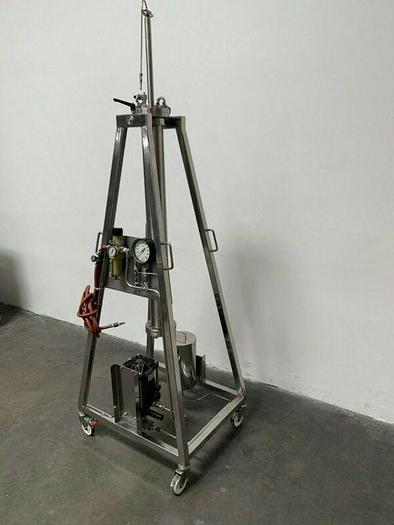 Used DDN Process HPLC Preparative Column 140 BAR w/ Pump & Gauge @ 2000 PSI