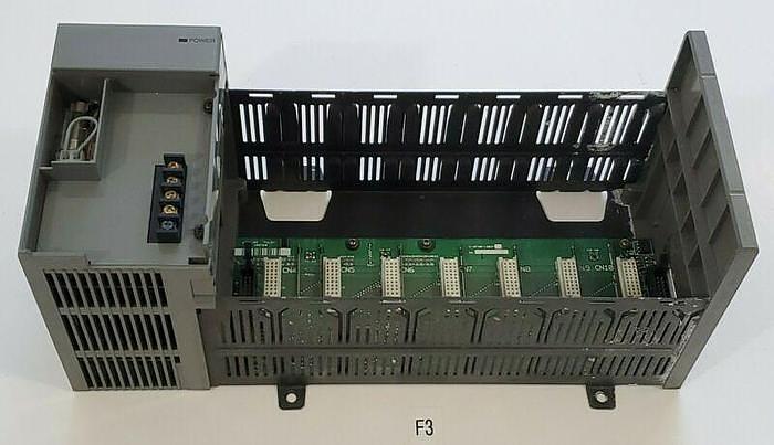 Used *PREOWNED* Allen Bradley SLC 500 1746-P2 AC Power Supply w/ 1746-A7 7 Slot Rack