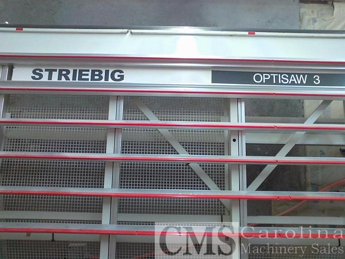 Used 2011 Striebig Optisaw III Panel Saw