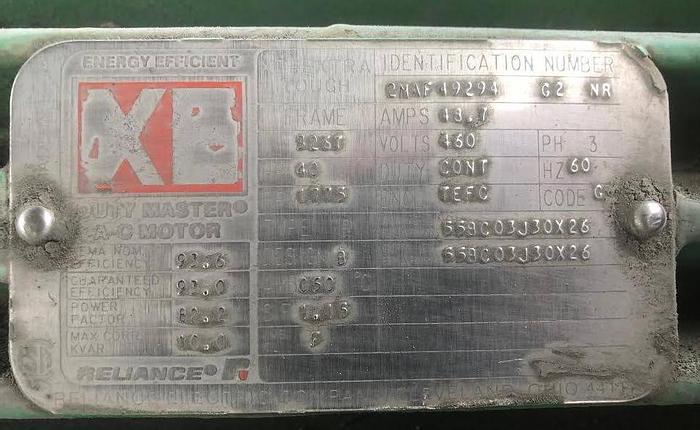 40 HP Reliance Model 362t