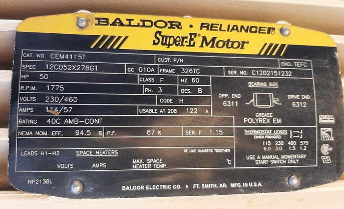 Used Dust Collector, Cyclone, 8,000 to 13,000 CFM, Donaldson Torit, Model 44-50 #S744650