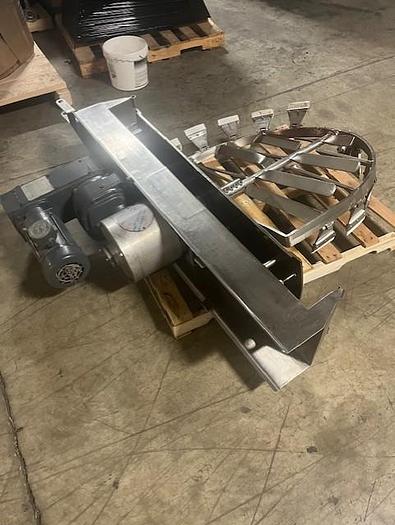 Used HAMILTON "150" GAL. SIZE DOUBLE MOTION AGITATION & SCRAPE ASSEMBLY UNIT.