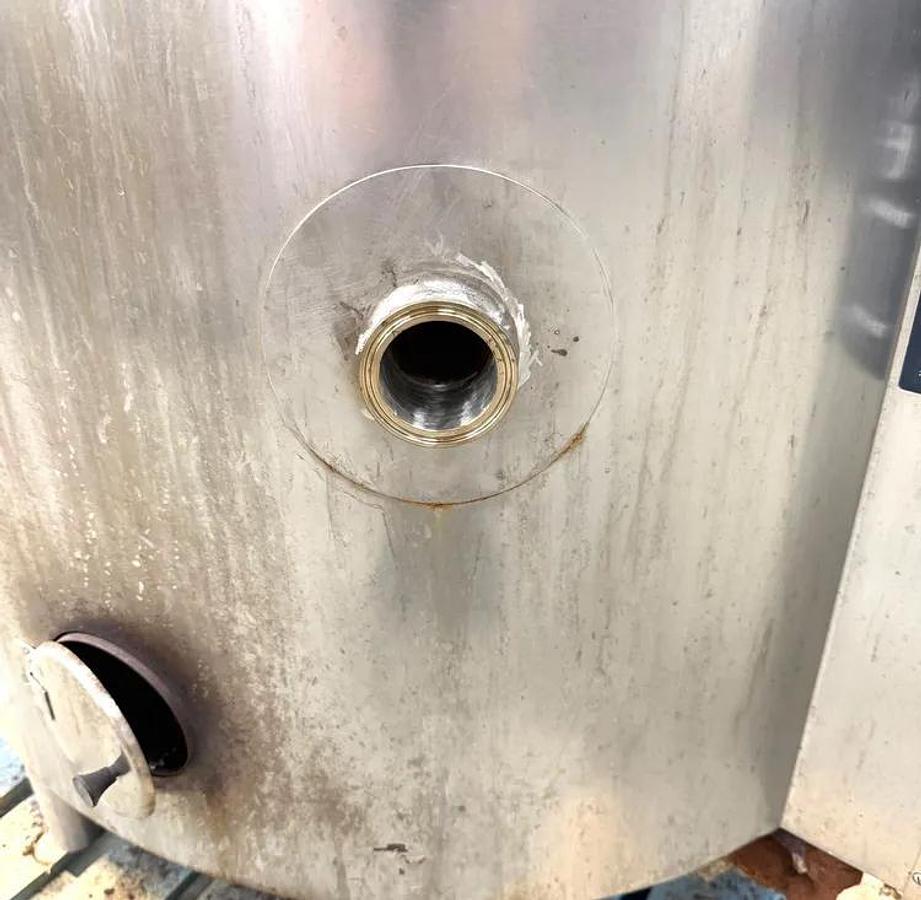 Used GROEN #AH/1E-100, NAT. GAS, STATIONARY 100 GAL. SELF CONTAINED STEAM KETTLE, 1124-C