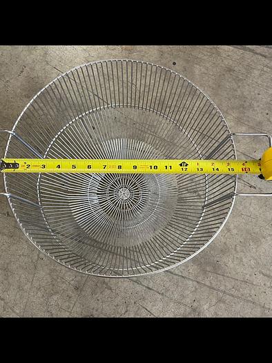 Used GROEN Z001121 STAINLESS STEEL IMMERSION BASKET for BONE BROTH, FRUIT, MEAT, PASTA, SEAFOOD (#867P).