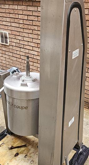 Used ROBOT COUPE #R60T, 60 QT. HIGH SPEED DIRECT DRIVE TILTING CUTTER MIXER, (#948).