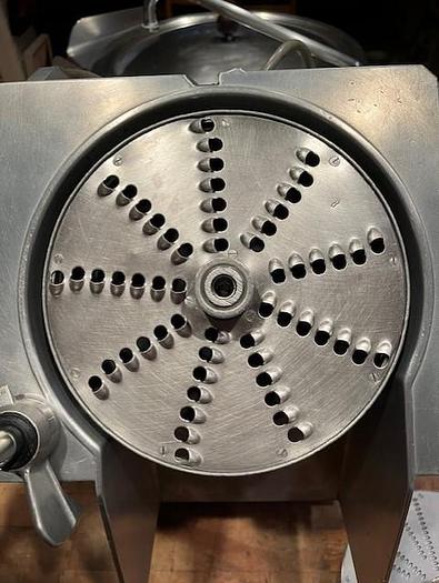 Used HALLDE HOBART #FP300 FOOD PROCESSOR, WITH 5 pc's CUTTING & SHREADER BLADES, Stock #946