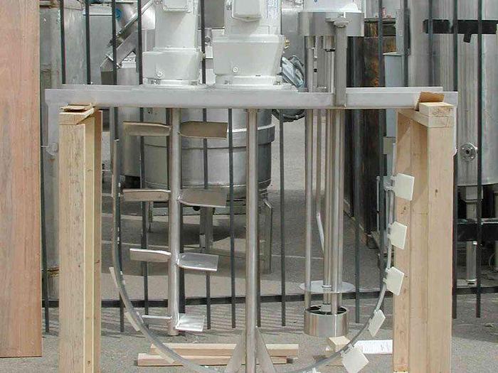 STEAM KETTLE AGITATION, SINGLE, TWIN, DOUBLE MOTION, BLEND, SHEAR & SCRAPE SURFACE !