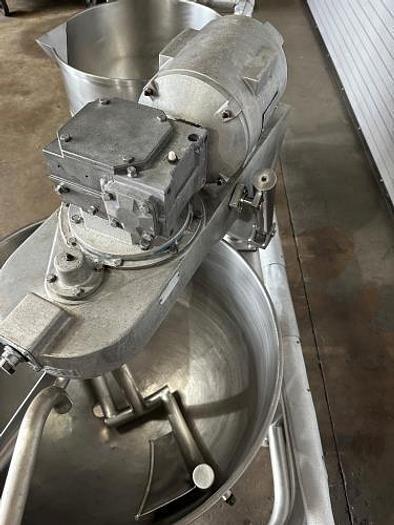 Used GROEN DTA-3-60, SP TWIN 60 GAL. COOKER MIXER "DIRECT" STEAM KETTLE, (#989C)