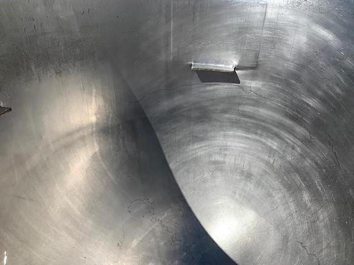 Used LEE 150 GAL. DIRECT STEAM STATIONARY 1/2 JACKETED STEAM KETTLE !