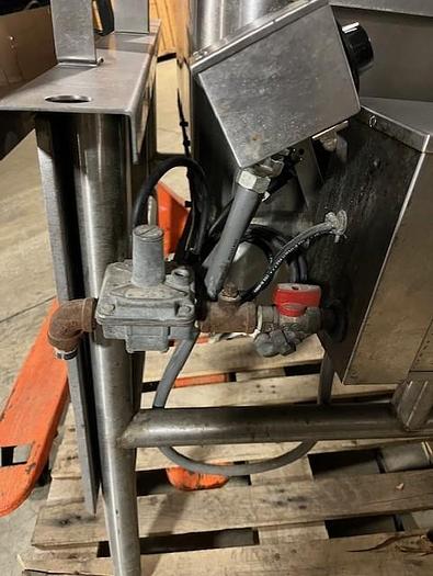 Used GROEN 40 GALLON NATURAL NAT GAS TILT TILTING SKILLET BRAISING PAN #HFP/2E (#931)