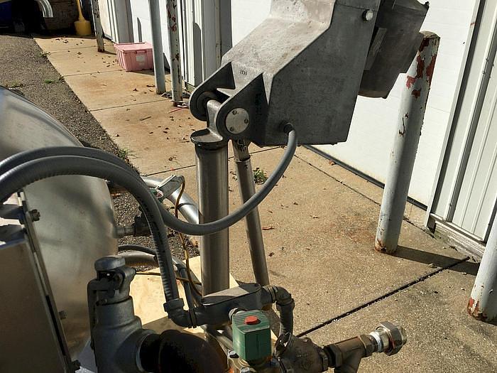 Used GROEN #DTA/3-60, 60 GAL. TILTING TWIN AGITATION & SCRAPE DIRECT STEAM "COOK/CHILL" KETTLE, (#1057C).