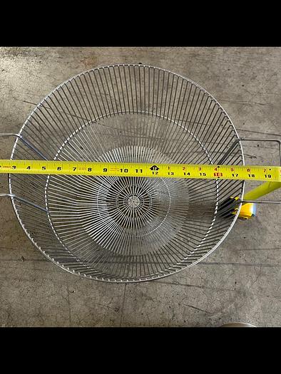 Used GROEN Z001121 STAINLESS STEEL IMMERSION BASKET for BONE BROTH, FRUIT, MEAT, PASTA, SEAFOOD (#867P).