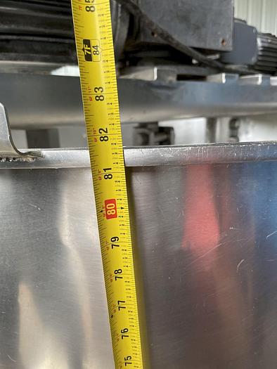 Used GROEN #DN/TA-200, SA 200 GAL. TILTING BOWL & LIFT OUT TWIN AGITATION/SCRAPE DIRECT STEAM KETTLE , (#1045C)