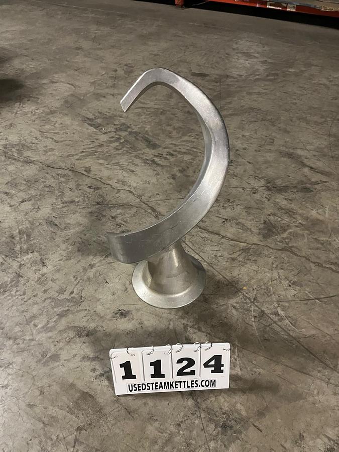 Used HOBART #V-1401-ED DOUGH HOOK FOR 140 QT. MIXER (#1124-H)