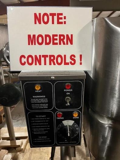 Used GROEN 40 GALLON NATURAL NAT GAS TILT TILTING SKILLET BRAISING PAN #HFP/2E (#931)