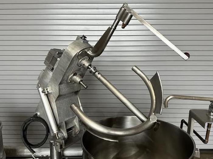 Used GROEN DTA-3-60, SP TWIN 60 GAL. COOKER MIXER "DIRECT" STEAM KETTLE, (#989C)