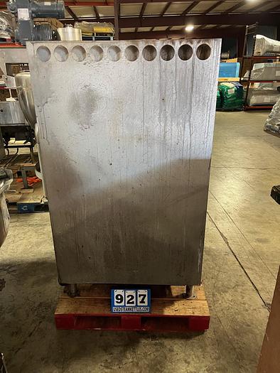 Used CLEVELAND RANGE #36GMK66200 TWIN 6 GAL. STEAM KETTLE(S) ON SELF CONTAINED GAS BOILER BASE (#927)