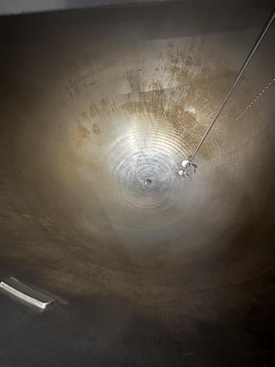 Used GROEN 500 GAL. STAINLESS STEEL TANK WITH AGITATION, (#1047C)