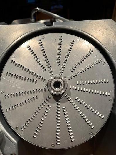 Used HALLDE HOBART #FP300 FOOD PROCESSOR, WITH 5 pc's CUTTING & SHREADER BLADES, Stock #946