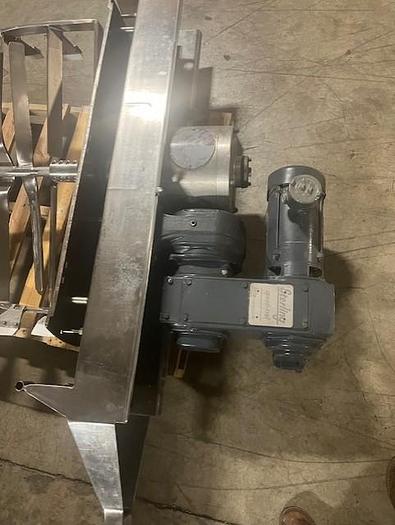 Used HAMILTON "150" GAL. SIZE DOUBLE MOTION AGITATION & SCRAPE ASSEMBLY UNIT.