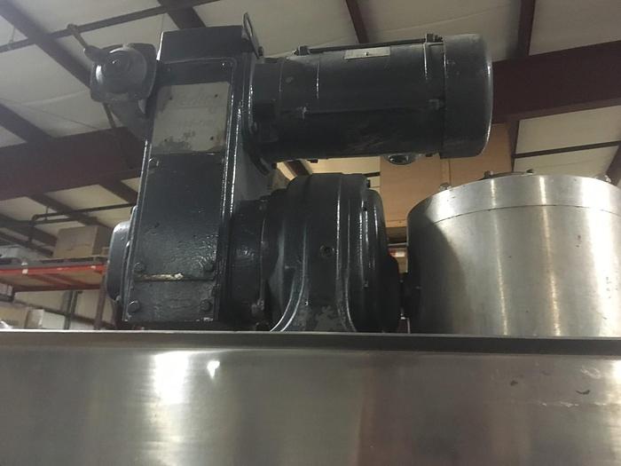 Used HAMILTON 150 GAL. DOUBLE MOTION "SA" SERIES DIRECT STEAM KETTLE, (#881).