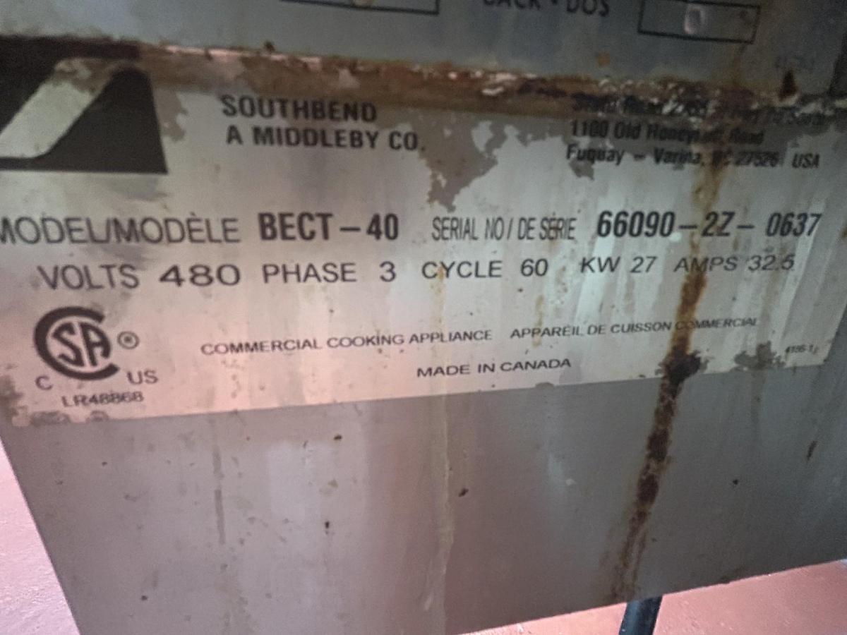 Used SOUTHBEND 40 GAL. ELECTRIC TILTING BRAISING PAN SKILLET (#1156-C)