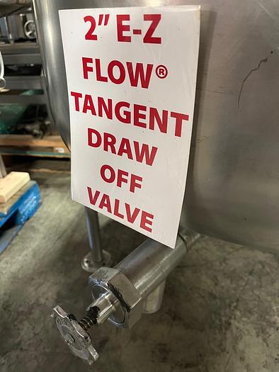 Used CLEVELAND RANGE #KGL-40-TSH SHORT BODY 40 GAL. TILTING STEAM KETTLE, NAT. GAS, 2" TDO, S/S E-Z LIFT SPRING LOADED COVER !   (#923)