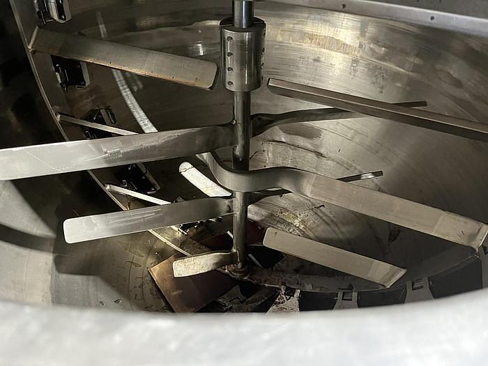 Used HAMILTON "150" GAL. SIZE DOUBLE MOTION AGITATION & SCRAPE ASSEMBLY UNIT.