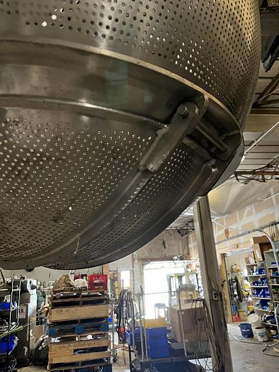 Used LEE 200 GAL. H.D. STAINLESS STEEL PERFORATED BOILING, BLANCHING, PASTA BASKET 895C