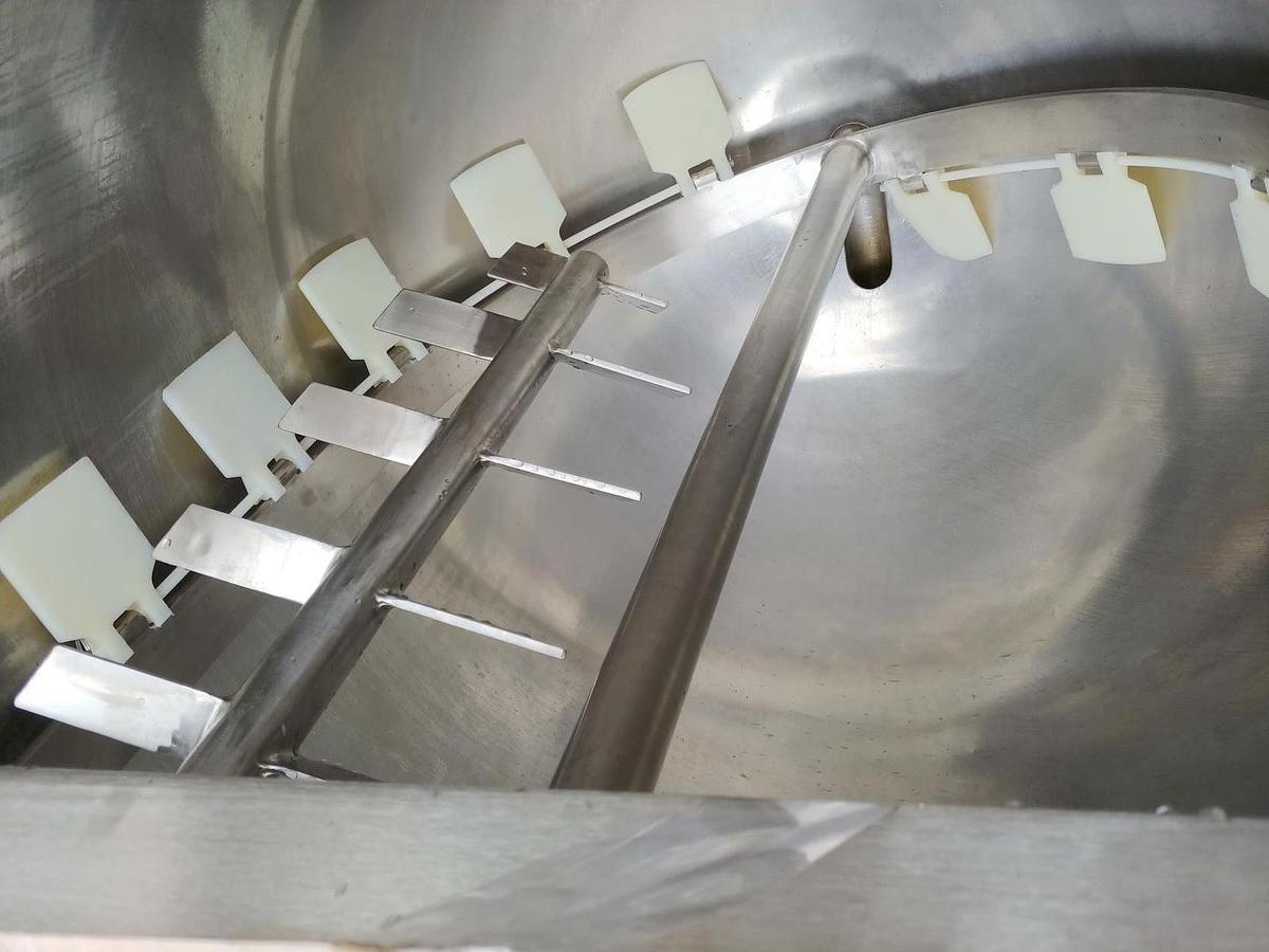 Used STEAM KETTLE 150 GAL DIRECT STEAM w/ NEW SINGLE MOTION AGITATION & SCRAPE SURFACE !